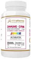 Leki przeciwbólowe - Altopharma Immuno Cynk Junior 5 mg 60 tabletek do ssania 1146151 - miniaturka - grafika 1