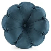 Poduszki - Poduszka EUROFIRANY Flower 41 37 cm Niebieski - miniaturka - grafika 1