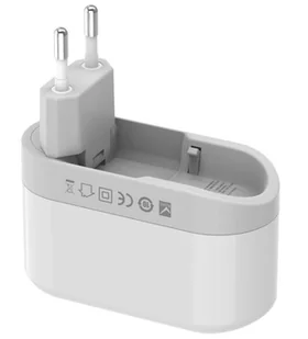 Budi - Ładowarka sieciowa 3x USB, 24W, składana wtyczka (Biały) - Ładowarki do telefonów - miniaturka - grafika 2