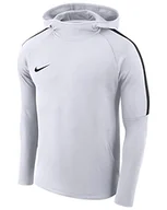 Bluzy dla chłopców - Nike Chłopięca bluza Dry Academy18 Football Hoodie-aj0109 biały biały (White/Black/White/(Black) S - miniaturka - grafika 1