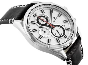 Zegarek ZEGAREK MĘSKI PERFECT CH03L - CHRONOGRAF (zp352a) + BOX - Zegarki męskie - miniaturka - grafika 3