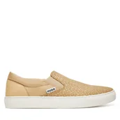 Trampki męskie - Tenisówki HUGO Morrie Slon Rnmono 50541694 Beżowy - miniaturka - grafika 1