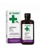 Suplementy i witaminy dla kotów - DR SEIDEL Collagen Flex Syrup 250ml syrop na stawy dla psa i kota z kolagenem - miniaturka - grafika 1
