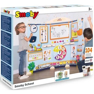 Smoby, tablica do zabawy w szkołę - Zabawy w naśladowanie dorosłych - miniaturka - grafika 1