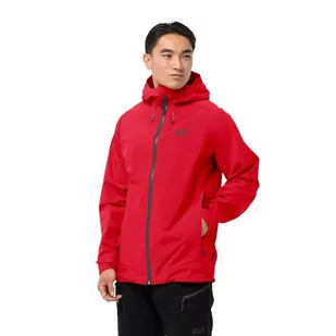 Kurtka przeciwdeszczowa męska Jack Wolfskin Highest Peak - Odzież trekkingowa damska - miniaturka - grafika 1