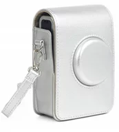 Paski, szelki, uprzęże foto - Etui Pokrowiec Futerał Case Osłona Torba Do Fujifilm Fuji Instax Mini Evo / Srebrny - miniaturka - grafika 1