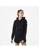 Bluzy damskie - Bluza Rossignol W Logo Sweat Hood Fl czarny L - miniaturka - grafika 1