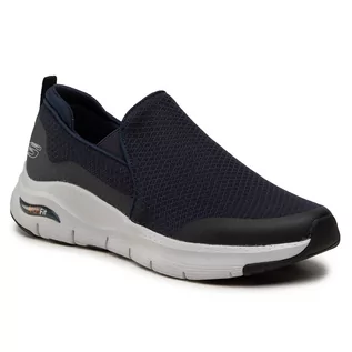 Sneakersy damskie - SKECHERS Sneakersy Banlin 232043/NVY Navy - grafika 1