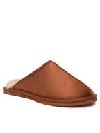 Kapcie damskie - Jack&Jones Kapcie Jfwdudely Microfiber 12170311 Brązowy - miniaturka - grafika 1