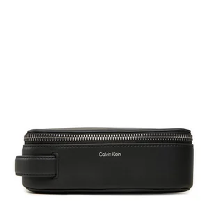 Kosmetyczka Calvin Klein Ck Sleek Washbag W/Hanger K50K512803 Czarny - Kosmetyczki, organizery i kuferki - miniaturka - grafika 1