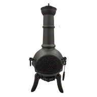 Paleniska ogrodowe - ACTIVA Ogrzewacz tarasowy 112 x 41 cm żeliwny ACTIVA - miniaturka - grafika 1