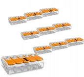 Pozostałe akcesoria sieciowe - 10x Złączka Instalacyjna Szybkozłączka WAGO 221-415 na PRZEWÓD 5x0,2-4mm - miniaturka - grafika 1
