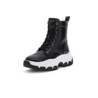 Kozaki damskie - Damskie Buty zimowe GUESS BISSONN FL8BINELE12-BLACK – Czarny - miniaturka - grafika 1
