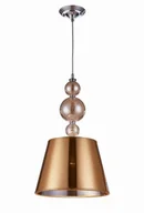 Lampy sufitowe - Lumina Deco Deco NOWOCZESNA LAMPA WISZĄCA ZŁOTA MURANEO - miniaturka - grafika 1