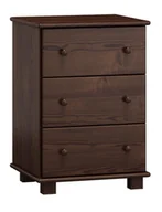 Komody - Komoda sosnowa drewniana nr14 g42 orzech - miniaturka - grafika 1