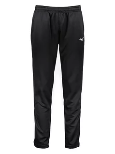 Spodnie sportowe męskie - Mizuno Spodnie treningowe "Nara" w kolorze czarnym - grafika 1