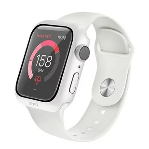 Uniq etui Nautic Apple Watch Series 4/5/6/SE 44mm biały/white - Akcesoria do smartwatchy - miniaturka - grafika 1
