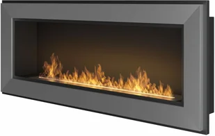 biokominek Infire FRAME 1200 inox (z szybą) - Biokominki - miniaturka - grafika 1