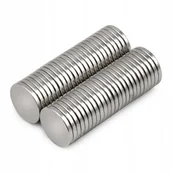 Magnesy - MAGNES NEODYMOWY SILNY MW 17X2 N38 50SZT. - miniaturka - grafika 1