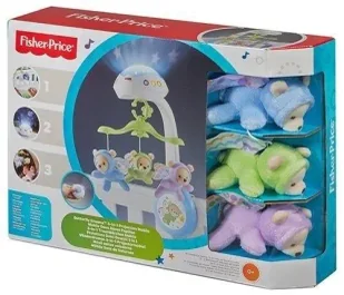 Karuzelka z misiami 3w1 - Fisher-Price - Zabawki interaktywne dla dzieci - miniaturka - grafika 1