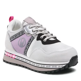 Sneakersy damskie - Liu Jo Sneakersy Maxi Wonder 3 4A2391 PX078 M Silver 00532 - grafika 1