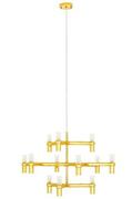 Lampy sufitowe - KingHome Lampa wisząca ATOMIC złota XCP9120-12.GOLD [12676235] - miniaturka - grafika 1