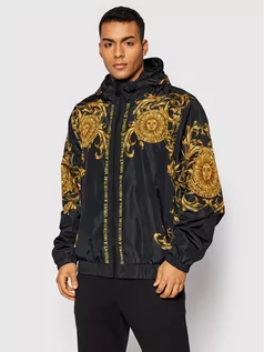 Kurtki męskie - Versace Jeans Couture Kurtka przejściowa Print Baroque 72GAS406 Czarny Regular Fit - grafika 1