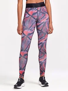 Craft Legginsy sportowe "Core Essence" ze wzorem - Spodnie sportowe damskie - miniaturka - grafika 1