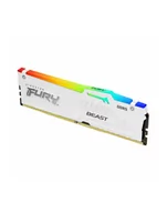 Pamięci RAM - kingston Pamięć DDR5 Fury Beast  RGB  16GB(1*16GB)/5200  CL36 Biała - miniaturka - grafika 1