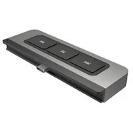 Huby USB - Hub USB HyperDrive Media 6v1 USB-C Hub pro iPad Pro/Air (HY-HD449-GL) Srebrny - miniaturka - grafika 1