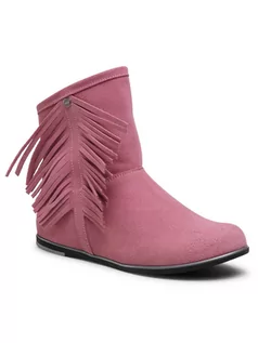 Buty dla dziewczynek - Bartek Kozaki 17233016-000 Różowy - grafika 1