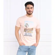 Koszulki męskie - GUESS T-shirt DESERT PHOTO | Regular Fit - miniaturka - grafika 1