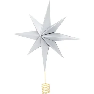 Gwiazda CHRISTMAS DECORATION 28 cm Srebrny - Ozdoby bożonarodzeniowe Gwiazda CHRISTMAS DECORATION 28 cm Srebrny - Ozdoby bożonarodzeniowe - miniaturka - grafika 1