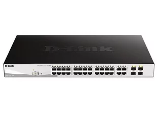 D-LINK 24-Port Layer2 PoE Gigabit Smart Managed Switch dlink green 3.0 24x 10/100/1000Mbit/s TP PoE Port with 802.3at up to 30 Watt - Pozostałe akcesoria sieciowe - miniaturka - grafika 1