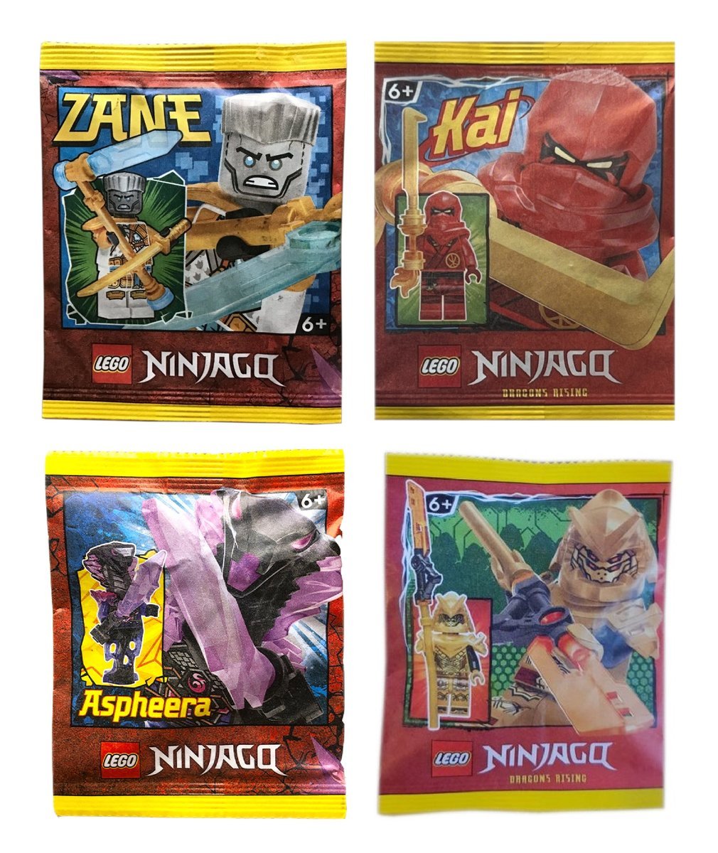 Klocki LEGO Ninjago - Zestaw 4 Polybag - NI04