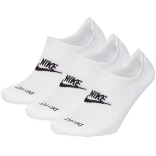 Skarpetki damskie - Skarpety Nike NK Everyday Plus Cush Footie białe DN3314 100-42/46 - grafika 1