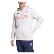 Oficjalna bluza męska Olimpijskiej Reprezentacji Polski adidas Poland Full-Zip JF6684