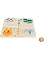 Gry planszowe - Small foot Gra planszowa "Ludo Safari" - 4+ - miniaturka - grafika 1