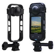 Statywy fotograficzne - Uchwyt Adapter Etui Case Osłona Obiektywu do Insta360 X3 - miniaturka - grafika 1