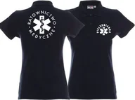 Odzież robocza - Promostars LPP - Koszulka Polo damska PIELĘGNIARKA granatowa - miniaturka - grafika 1