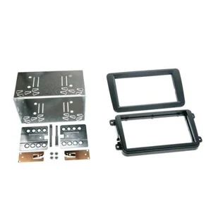 Compotech Ramka do radia 3294/2D Czarny - Akcesoria car audio - miniaturka - grafika 1