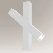 Lampy sufitowe - Shilo Spot LAMPA regulowana MITSUMA 7879 prostokątna OPRAWA metalowa sufitowa biała 7879 - miniaturka - grafika 1