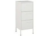 Szafki biurowe - Szafka biurowa metalowa biała WOSTOK - miniaturka - grafika 1