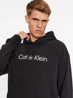 Bluzy męskie - Calvin Klein Bluza Hero K10K111345 Czarny Regular Fit - miniaturka - grafika 1
