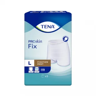 Tena ProSkin Fix, majtki elastyczne, rozmiar L, 85-110 cm, 5 szt. - Bielizna lecznicza Tena ProSkin Fix, majtki elastyczne, rozmiar L, 85-110 cm, 5 szt. - Bielizna lecznicza - miniaturka - grafika 1