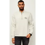 Bluzy męskie - Calvin Klein Jeans Bluza TERRY | Loose fit - miniaturka - grafika 1