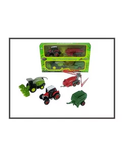 Hipo Traktor i maszyna rolnicza przyczepa 23cm - Samochody i pojazdy dla dzieci - miniaturka - grafika 2