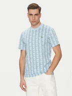 Koszulki męskie - Lacoste T-Shirt TH2831 Błękitny Regular Fit - miniaturka - grafika 1
