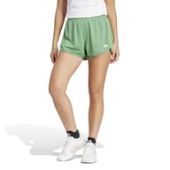Spodenki damskie - adidas Damskie szorty Aeroready Essentials Chelsea z małym logo na co dzień, Czarny, S - miniaturka - grafika 1