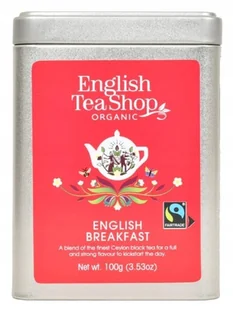 NOWOŚĆ 2024! English Breakfast – Ekologiczna Herbata Sypana 100g Fairtrade - Herbata - miniaturka - grafika 1